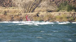Surfing Swells for a Mile: Windsurfing Rufus 10-30-20: