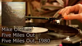 Mike Oldfield ‎– Five Miles Out. Vinyl video 4K, 24bit/96kHz