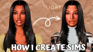 TRY THIS NEW METHOD FOR MAKING SIMS😱 | HOW I CREATE MY SIMS| THE SIMS 4 CAS