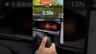 Tesla Model S Plaid 0-200 km/h