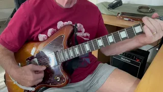 The Hunters   Russian Spy and I   guitarsolo partial cover