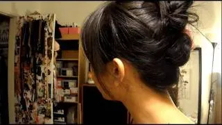 3 Minute Summer Updo for Short Hair (Works on long hair, too! ^__^)