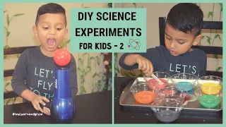 STEM for KIDS - 5 Fun DIY Science Experiments