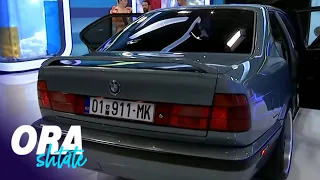 Ora 7 - BMW E34 seria 5, viti 1989, flet Advan S. Plakolli, pronar i veturës - 26.05.2021