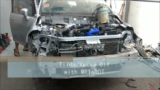 MR16DDT 1.6 turbo first ignition in Tiida/Versa 2008