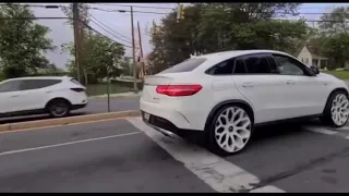 His n hers Mercedes GLE n AMG GT on 26in Tessi Forgiatos