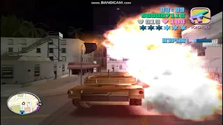 GTA:Vice City DELUXE (2022)- Crazy and the police TANK   #23