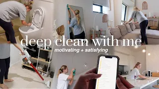 EXTREME deep clean of my ENTIRE apartment! (cleaning motivation)