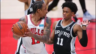 San Antonio Spurs vs Chicago Bulls Full Game Highlights | February 14 | 2022 NBA Season