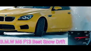 B.M.W | M6 F13 | Best Snow Drift | AF DRIFT