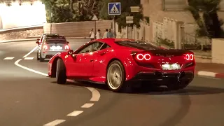 BEST OF Supercar Sounds in Monaco 2023 ! 880HP Mansory F8XX, LOUD 488 Pista, LaFerrari, Carrera GT