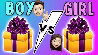 CHOOSE YOUR GIFT 🎁 BOYS VS GIRLS | Выбирашки 🎁 Парни vs Девочки