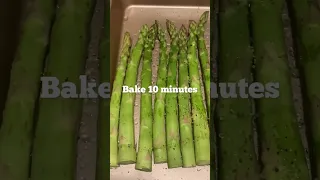 Roasted Asparagus Recipe In 10 minutes #roasted  #asparagus #shorts