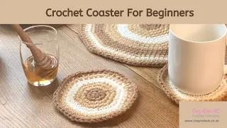 Crochet Coaster for Beginners