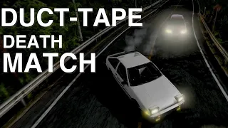 Duct-Tape Death Match - AE86 vs EG6 - Initial D (Touge Drift) - Beamng Cinematic
