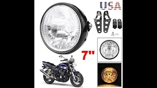 $13 Ebay 7 Inch Motorcycle Headlight Cheap Budget Parts