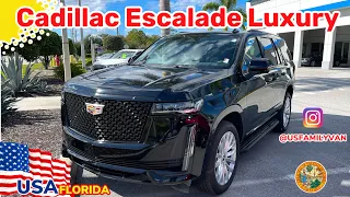 США Цены обзор на Cadillac Escalade luxury от автолюбителя