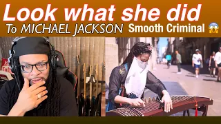 Chinese  Instrumentalist  Covers MICHEAL JACKSON "SMOOTH CRIMINAL"  Unbelievable street performance