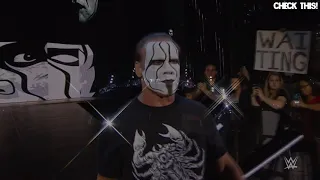 Sting Returns 2019 to Raw with his WCW Metallica Theme - Epic Entrances