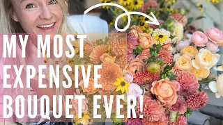 Making the most expensive bouquet I've ever grown!