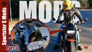 Retro-ing and Wind Deflecting your HD Sportster S | Modifications Part 3 | Installation