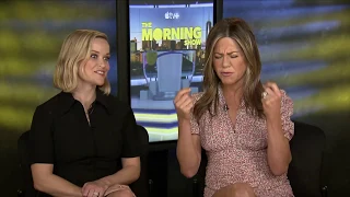 JENNIFER ANISTON & REESE WITHERSPOON talk about THE MORNING SHOW