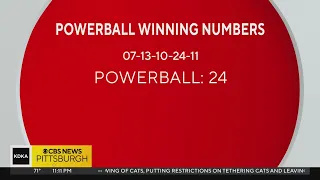 Winning Powerball numbers for July 19, 2023