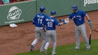 TOR@BOS: Blue Jays score five times in the 2nd