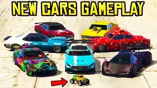 GTA Online ALL UNRELEASED CARS GAMEPLAY! RC Bandito, Schalgen GT, Deveste Eight & More!