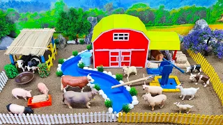 Top Creative Diy Diorama Farming with House for Cow, Goat, Pig | Barn Animals | Cattle Farm