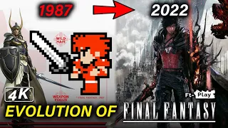 Evolution of Final Fantasy Games (1987-2022) | 4K 60FPS