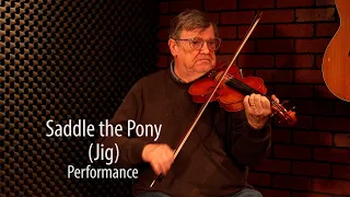 Saddle the Pony (Jig) - Trad Irish Fiddle Lesson by Kevin Burke