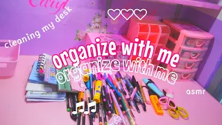 Vlog #008🍒 Studio Vlog / Cleaning my Desk / ASMR /Organizing My Desk / Organize with Me(philippines)