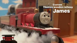 Custom Thomas Wooden Railway James
