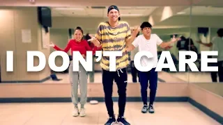 “I DON'T CARE”  Justin Bieber & Ed Sheeran 10 Minute Dance Challenge w/ Kenny & AC