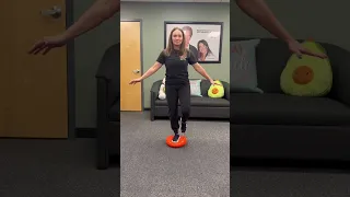 Cathe Friedrich Using Her Balance Discs For Balance Training