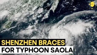 China's Shenzhen hunkers down as Typhoon Saola nears | WION Originals