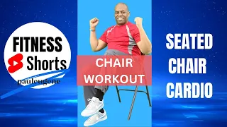 Seated Cardio Chair #pauleugene #chairworkout #seatedworkout #seniorfitness