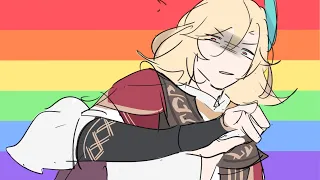 Kaveh's whole family thinks he's gay (Genshin Impact animatic/ shitpost)