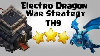 New Electro Dragon War Attack Strategy 2018 For Town Hall 9 (TH9) | Clash of Clans INDIA