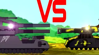 Pest vs Leviathan | Cartoon about tanks