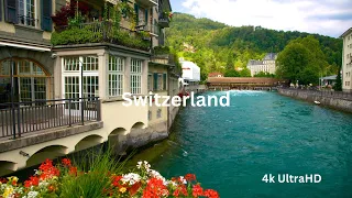 Switzerland's Splendor: A 4K Visual Journey through Alpine Beauty" | Switzerland (4K UltraHD)