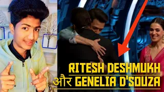 bigg Boss 16 Ritesh Deshmukh and Genelia D'Souza ko salman khan ne khelia funny game