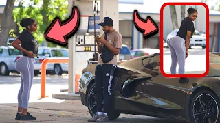 HOW TO CATCH A 30 YEAR OLD GOLD DIGGER IN 10 MINUTES... IN THE HOOD PART 41 | TKTV