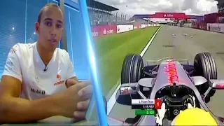 LEWIS HAMILTON Onboard POLE LAP with COMMENTARY | Silverstone GP 2007