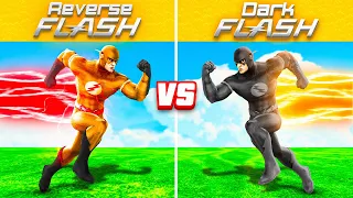 REVERSE Flash vs. DARK Flash In GTA 5! (GTA 5 RP Mods)