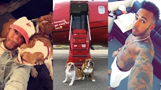 Flying With Coco And Roscoe! | Lewis Hamilton Snapchat Vlog