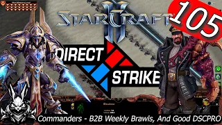 StarCraft II Arcade Direct Strike Commanders Match 3v3 - Talking Yesterday Was A Mistake!