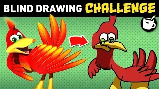 Artists Draw Popular Characters (Without Looking)