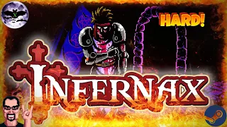 Infernax прохождение [ Classic / Hard ] Evil | Игра ( PC, Steam, PS4, Xbox, Switch ) 2022 Стрим rus